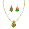 RED STONE NECKLACE - JP-APR-1105 - Click here to View more details about this Product